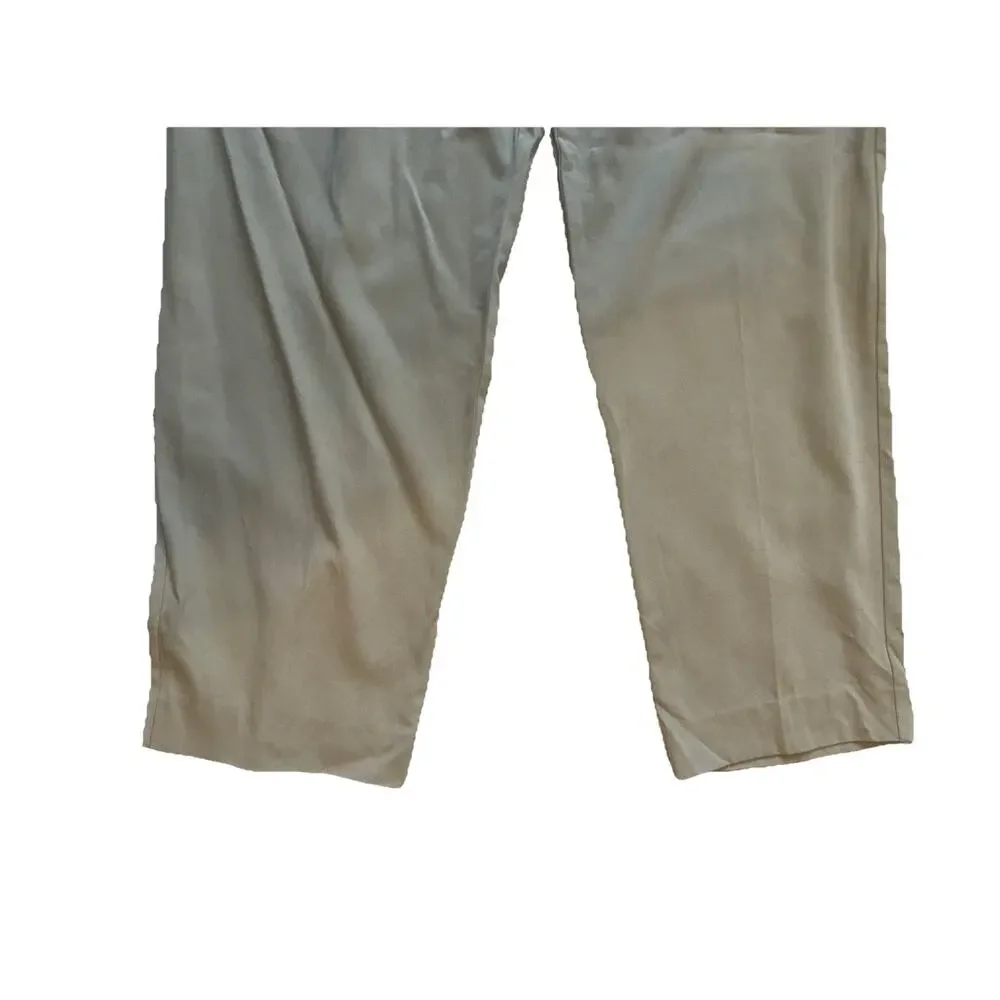 Tommy Bahama New St. Thomas Relaxed Double-Pleat Pants In Abby Stone Size 42x32
